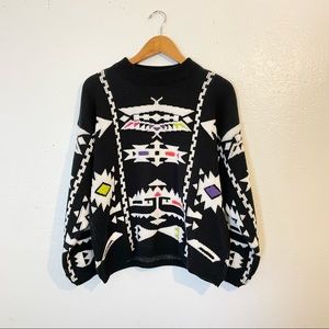 Vintage Aztec Sweater